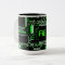Circuit Green 2 monogram mug