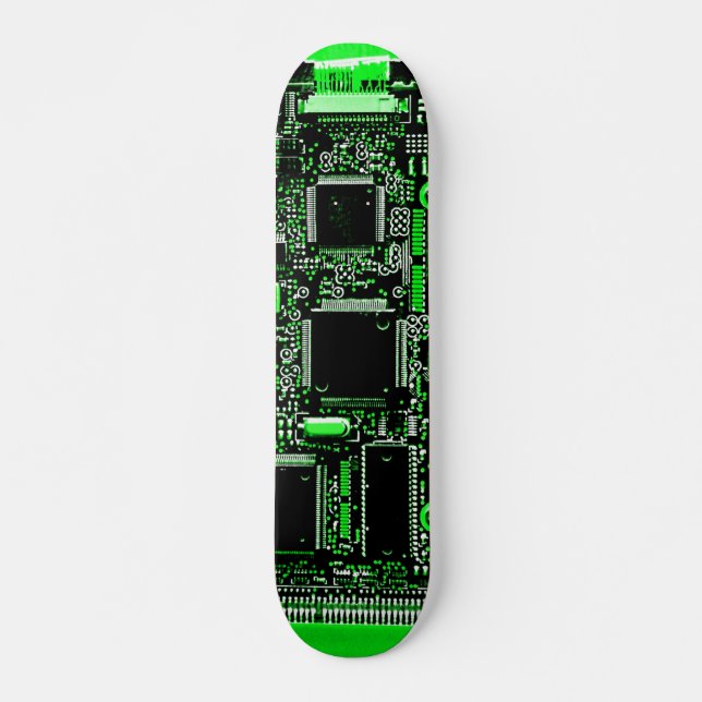 Circuit Green 2 skateboard (Front)