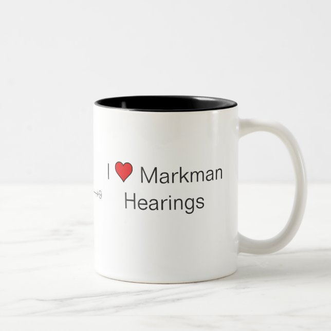 circuit, heart, I      Markman Hearings Two-Tone Coffee Mug (Right)