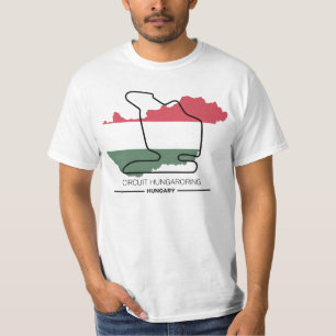 Circuit Hungaroring T-Shirt For Formula 1 fans