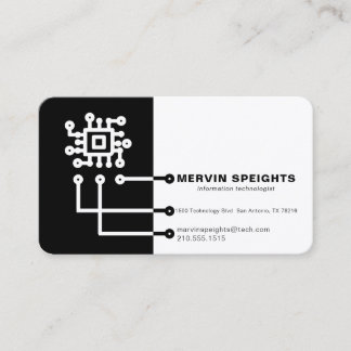 CIRCUIT LAYOUT BUSINESS CARD