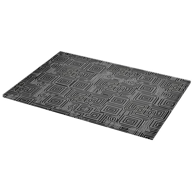 Circuit Maze  Cutting Board (Corner)