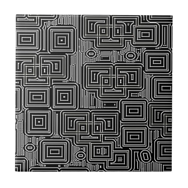 Circuit Maze  Tile (Front)