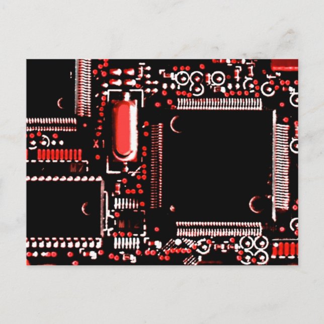 Circuit Red 2 postcard (Front)