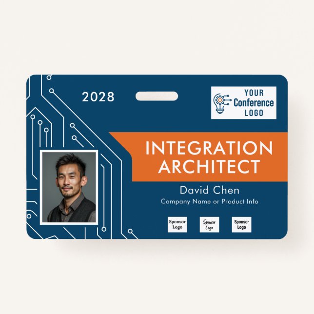 Circuit Technology Architect Vendor Photo ID Badge (Front)