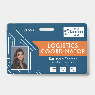 Circuit Technology Event Director Photo ID Badge