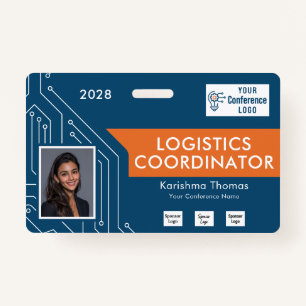 Circuit Technology Event Director Photo ID Badge