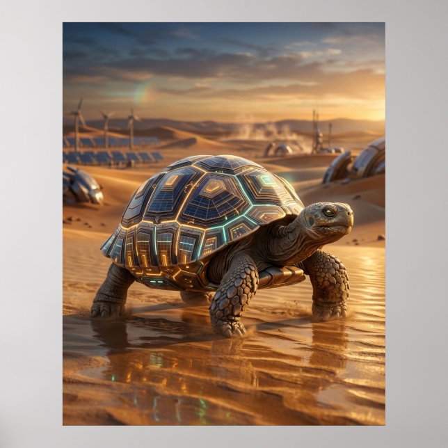 Circuit Tortoise Solar Dunes Poster (Front)