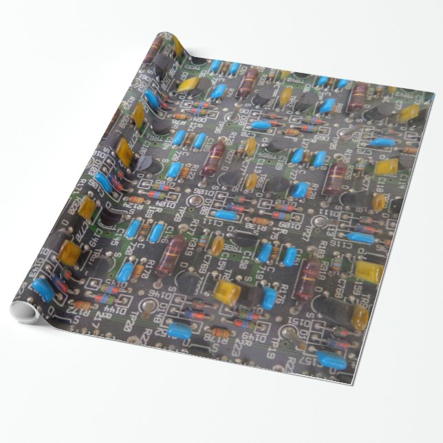 Circuit Wrapping Paper (Unrolled)