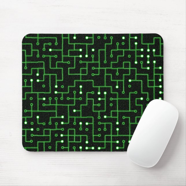 Circuitboard -  mouse mat (With Mouse)