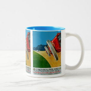 Circuito Di Milano Two-Tone Coffee Mug