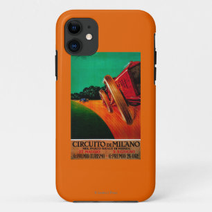 Circuito Di Milano Vintage PosterEurope iPhone 11 Case