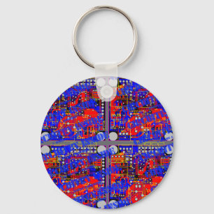 Circuitry Inside (Printed Circuit Board - PCB) Key Ring