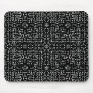 Circuitry Mandala One Mousepad