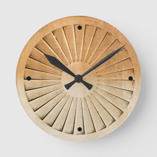 Circular Air Vent Round Clock (Front)