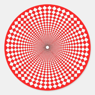 Circular Arabersque Classic Round Sticker