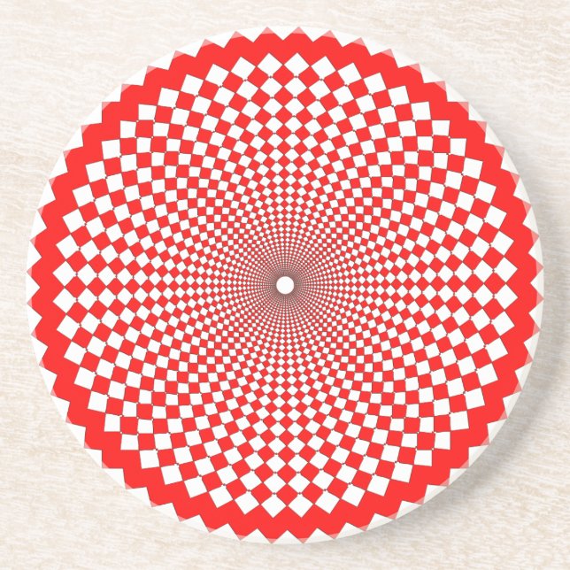 Circular Arabersque Coaster (Front)