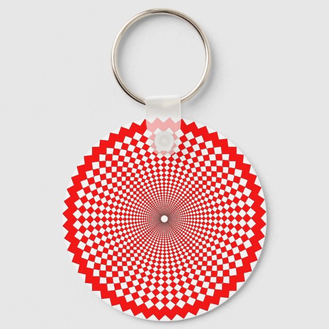 Circular Arabersque Key Ring (Front)