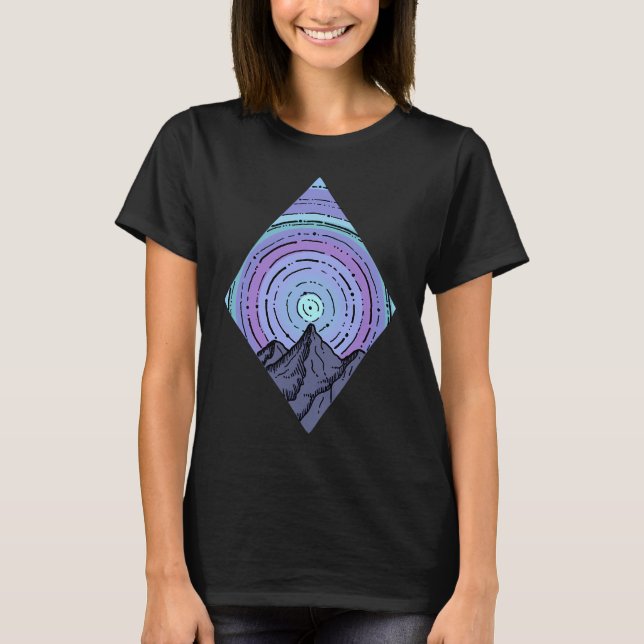 Circular aurora T-Shirt (Front)