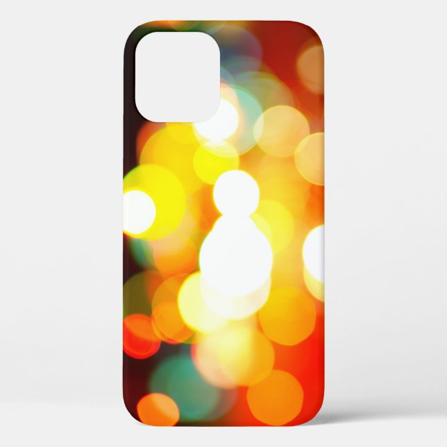 Circular Bokeh: Christmas Light Abstract Case-Mate iPhone Case (Back)