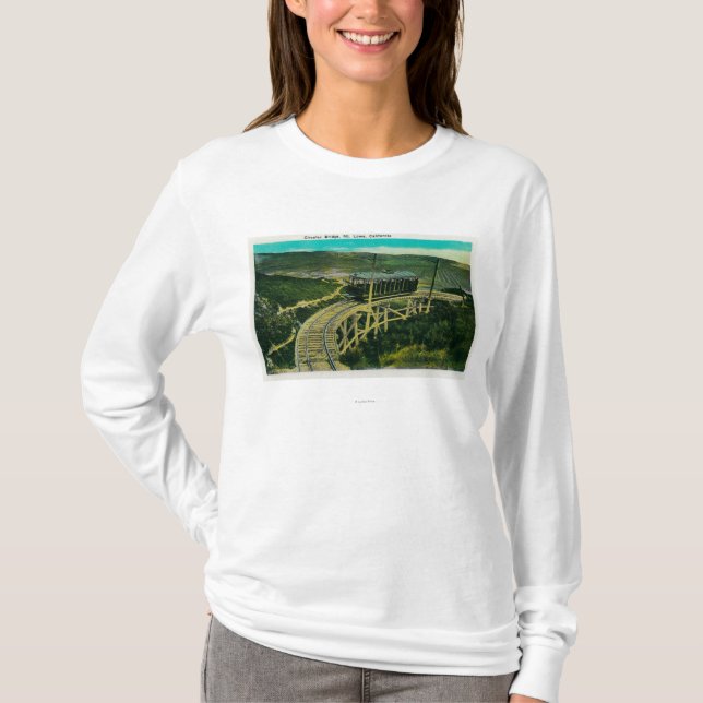 Circular Bridge, Mt. LoweMt. Lowe, CA T-Shirt (Front)
