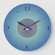Circular Centre Feature>Wall Clock