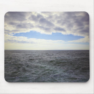 Circular Clouds over the Atlantic Ocean Mouse Mat