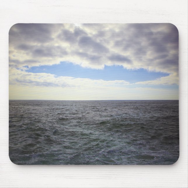 Circular Clouds over the Atlantic Ocean Mouse Mat (Front)