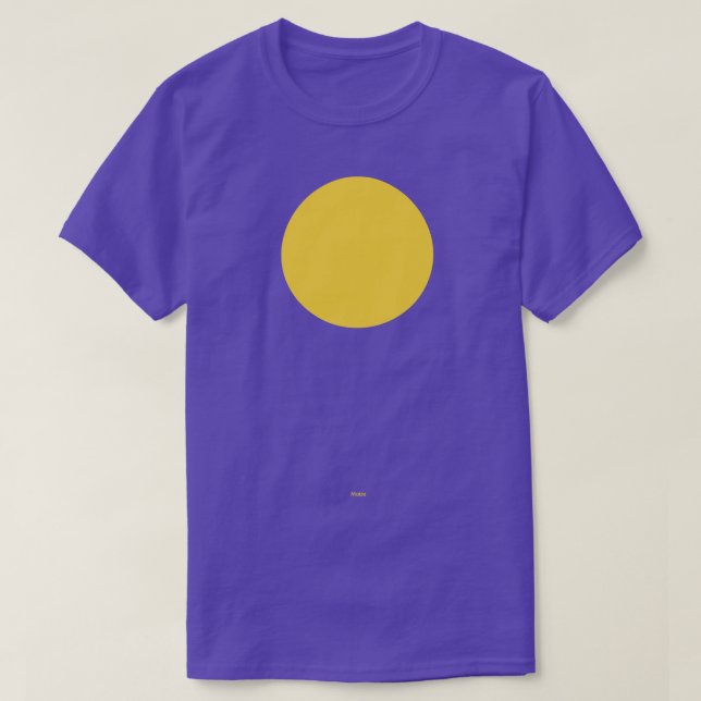 Circular Crayola Maize T-Shirt (Design Front)
