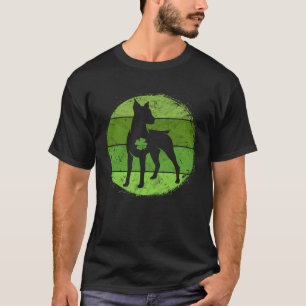 Circular Doberman Irish Shamrock  Dog St Patrick s T-Shirt
