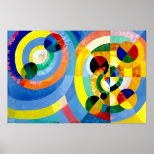 Circular Forms by Robert Delaunay Poster