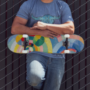 Circular Forms Robert Delaunay Skateboard
