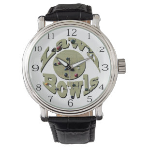 Circular Lawn Bowls Name Design, Watch