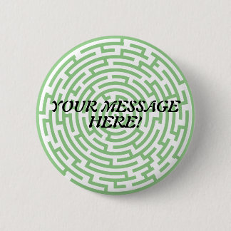 Circular Maze 6 Cm Round Badge