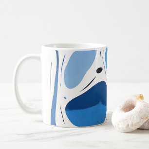 Circular Mirage Madness Abstract Coffee Mug