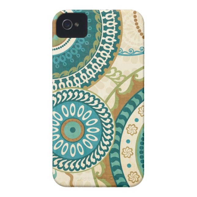 Circular Patterns Case-Mate iPhone Case (Back)