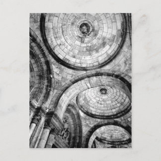 Circular Patterns in Brick at Sacre Couer Postcard