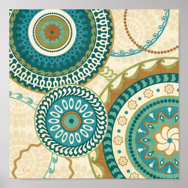 Circular Patterns Poster (Front)