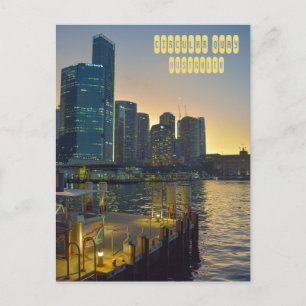 Circular Quay in Sydney Australia Postcard