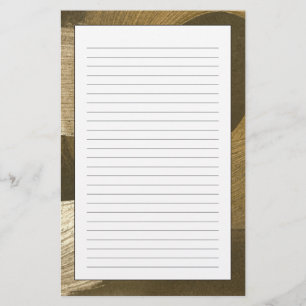 Circular Sandstorm in Tan and Dark Brown Stationery