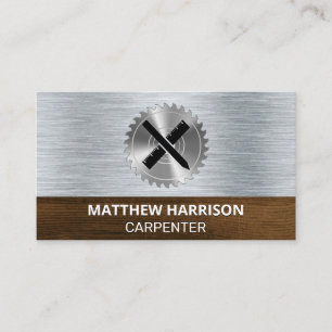 Circular Saw   Architect Tools Business Card