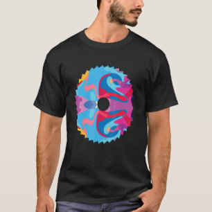 Circular Saw Circular Sawa Colorful Graphic T-Shirt