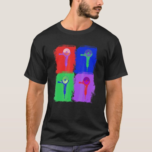 Circular Saw Circular Sawa Pop Art T-Shirt (Front)