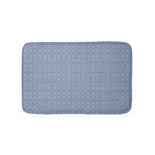 circular shapes seamless pattern bath mat