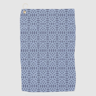 circular shapes seamless pattern golf towel