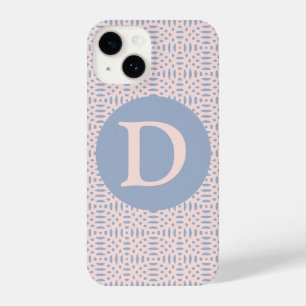 circular shapes seamless pattern iPhone 14 case