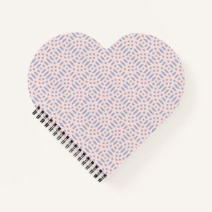 circular shapes seamless pattern notebook