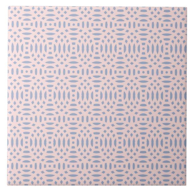 circular shapes seamless pattern tile (Front)