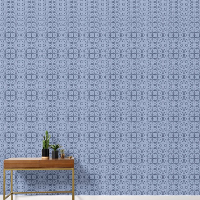 circular shapes seamless pattern wallpaper (Hallway)