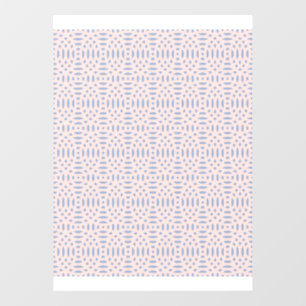 circular shapes seamless pattern window cling